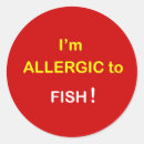 Recherche de mollusques et crustacés autocollants Allergique