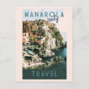 Recherche de terre de manarola cinque cartes postales Vintage