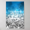 Suche nach silber und blau poster Funkelnd