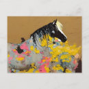 Recherche de mustang sauvage cartes postales Coloré