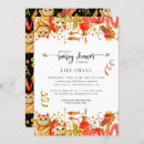 Recherche de dragon rouge invitations Chinois