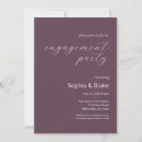 Recherche de aubergine invitations Simple