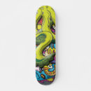 Recherche de monstres skateboards Alien