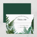 Recherche de feuille fougère invitations Bride