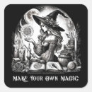 Recherche de manifestation autocollants Sorcière