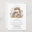 Suche nach niedlicher igel einladungen Aquarell