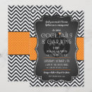 Recherche de cocktail halloween invitations Noir et orange