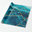 Recherche de geode papier cadeau Bleu