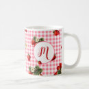 Recherche de damier rouge tasses Rouge et blanc