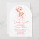 Recherche de arch baby shower invitations Ours en peluche