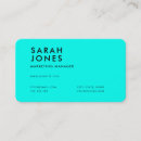 Recherche de couleur bleue cartes visite Professionnel