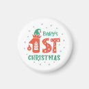 Recherche de premier noël magnets Bébé