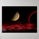 Suche nach roter mond poster Planet