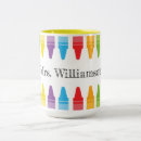 Recherche de de crayon de couleur tasses Appréciation du professeur
