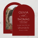 Recherche de rouge mariage invitations Couple