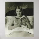 Recherche de lecture femme art Vintage