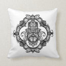 Recherche de hamsa coussins Style de zen embrouillement