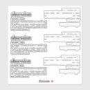 Recherche de effort autocollants Typographie
