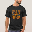 Recherche de pop up camper tshirts Remorque