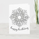 Suche nach mandala blume karten Boho