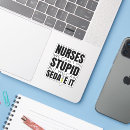 Suche nach krankenschwester spaß aufkleber Lustig