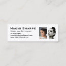 Recherche de présentateur cartes visite Affaires