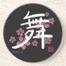 Recherche de kanji verres dessous de verres Fleurs de cerisier