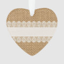 Recherche de toile jute ornements Dentelle
