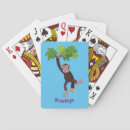 Recherche de chimpanzé jeux de cartes Singe