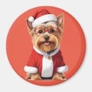 Recherche de noël de terrier magnets Drôle