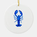 Recherche de homard ornements Bleu