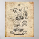 Recherche de vintage de bicyclette posters Mur de vélo