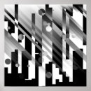 Suche nach abstrakte stadt poster Schwarz