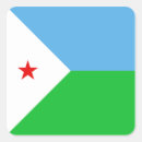 Recherche de djibouti autocollants Drapeau
