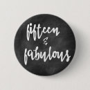 Suche nach 15 geburtstag buttons Fünfzehn