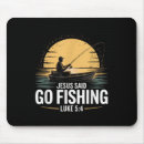 Suche nach jesus fische mousepads Bibel