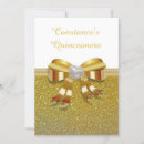 Recherche de bling quinceanera invitations Élégant