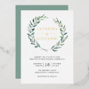 Recherche de green wreath invitations Botanique