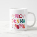 Recherche de lama de drame tasses Typographie