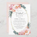 Recherche de pink floral bridal shower invitations Vert