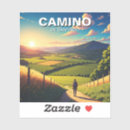 Suche nach camino aufkleber Santiago