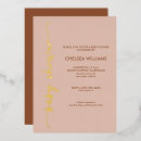 Recherche de foil baby shower invitations Minimaliste