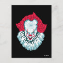 Suche nach horror movie postkarten Pennywise the clown