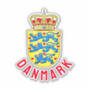 Recherche de drapeau nordique autocollants Danemark