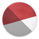 Recherche de rouge blanc noir boutons et poignées de porte Géométrique