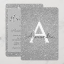 Recherche de poulle invitations Monogramme