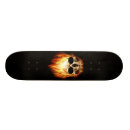 Recherche de crâne skateboards Flamme
