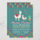 Recherche de llama cactus baby shower invitations Au de lama
