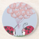 Suche nach roter ballon untersetzer Valentinstag