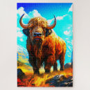 Recherche de bison puzzles Buffle